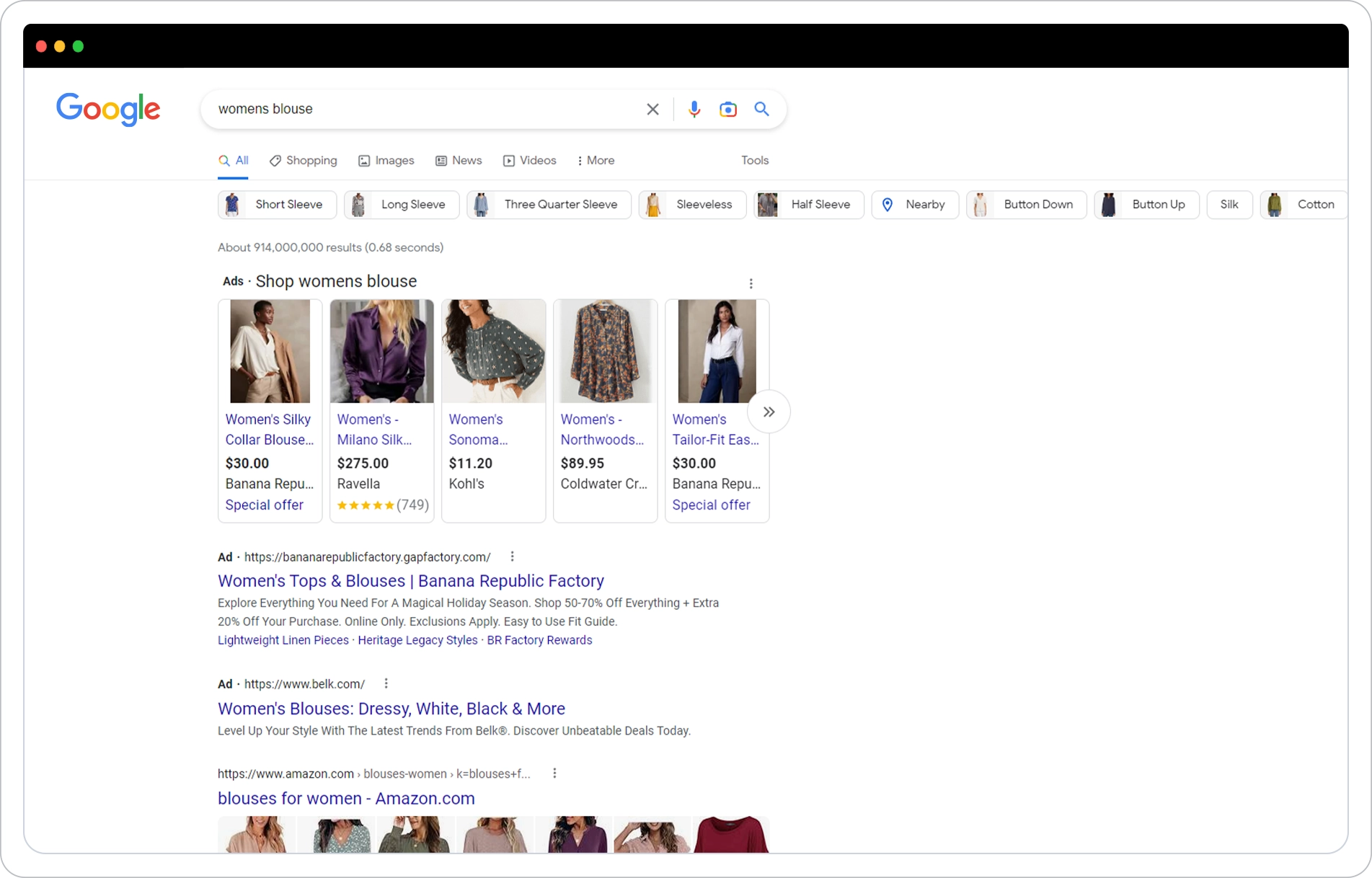 ECommerce Shopping Ads - Google PPC