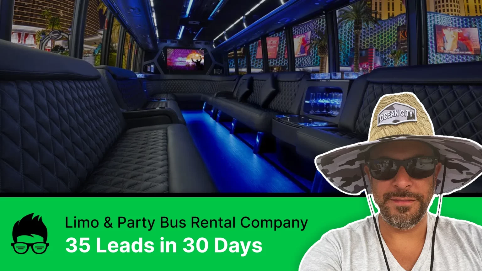 Google Ads Case Study - Limo Party Bus PPC Ads
