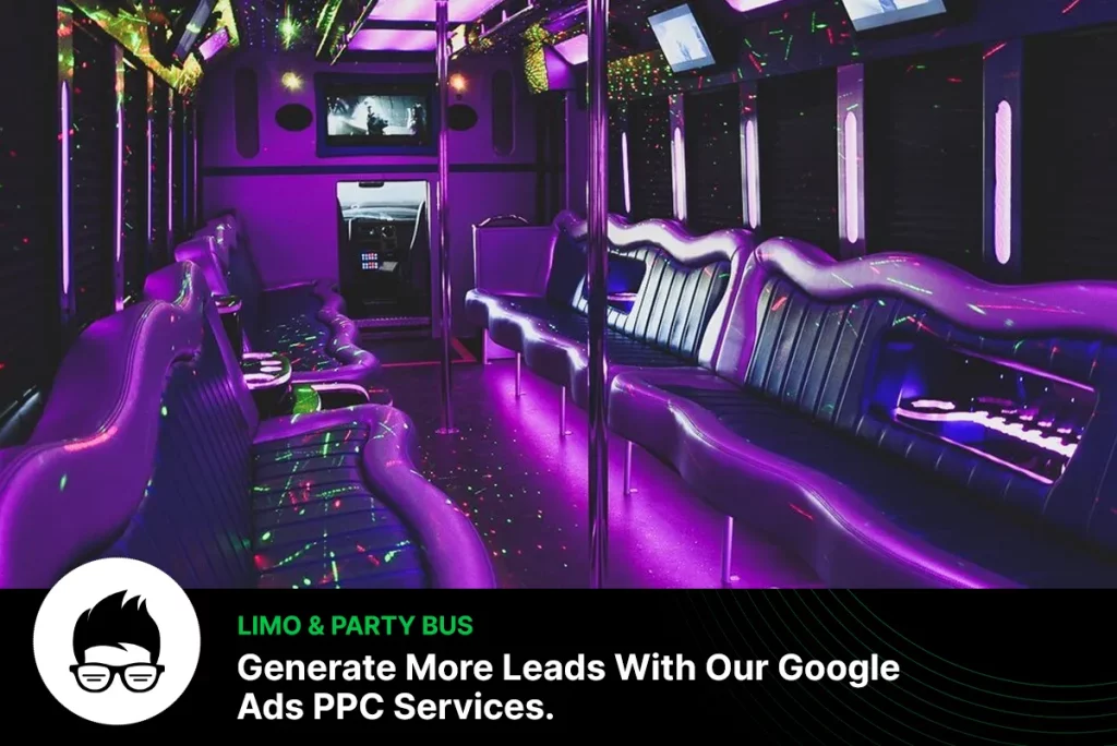Limo & Party Bus Google PPC Ads