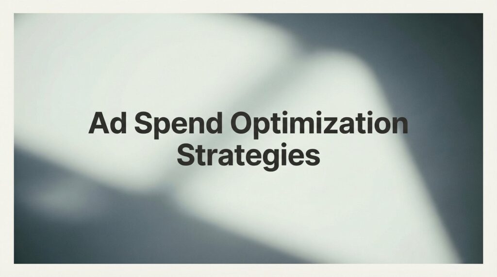 7 Proven Ad Spend Optimization Strategies That Maximize Your Marketing ROI