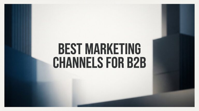 7 Best Marketing Channels for B2B That Actually Drive Revenue in 2026