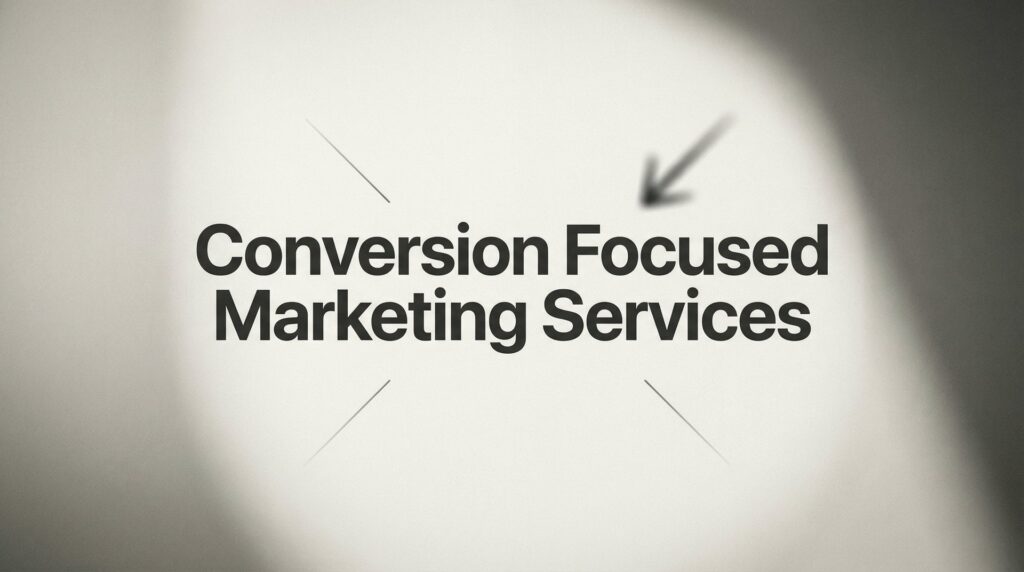 Conversion Focused Marketing Services: The Complete Guide to Marketing That Actually Drives Revenue