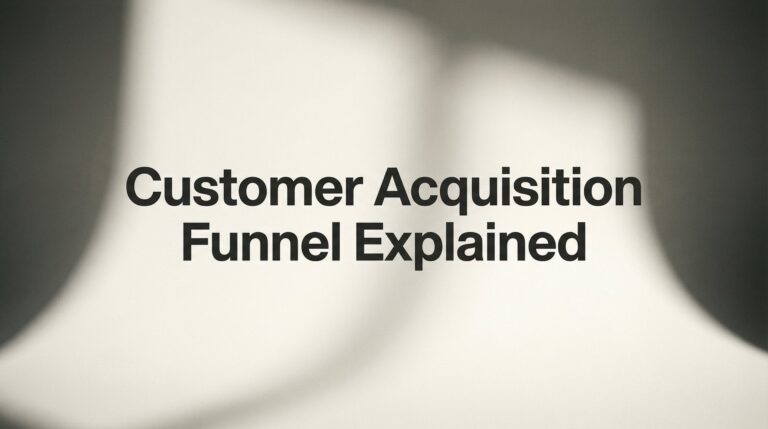 Customer Acquisition Funnel Explained: The Complete Guide to Converting Strangers Into Paying Customers