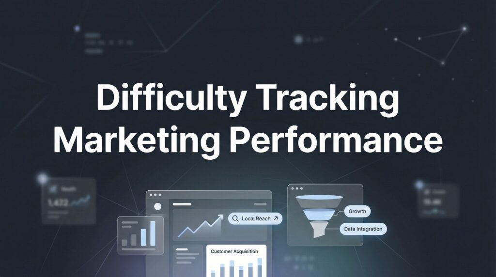 How to Fix Difficulty Tracking Marketing Performance: A 6-Step System for Local Businesses