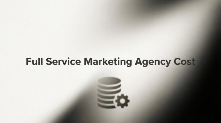Full Service Marketing Agency Cost: What Local Businesses Actually Pay in 2026