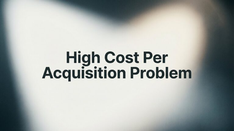 High Cost Per Acquisition Problem: Why Your Marketing Dollars Aren't Converting (And How to Fix It)