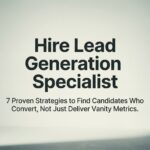 7 Proven Strategies to Hire a Lead Generation Specialist Who Actually Delivers Results
