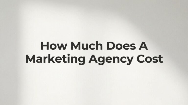 How Much Does a Marketing Agency Cost? A Straight-Talk Breakdown for Business Owners