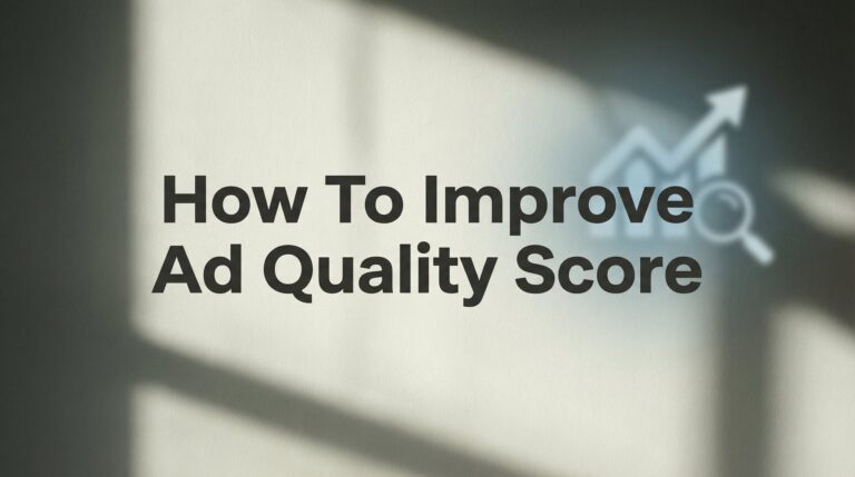 How to Improve Ad Quality Score: 7 Steps to Lower CPCs and Dominate Google Ads