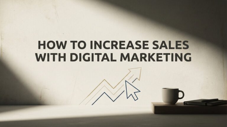 How to Increase Sales with Digital Marketing: A 6-Step Action Plan for Local Businesses