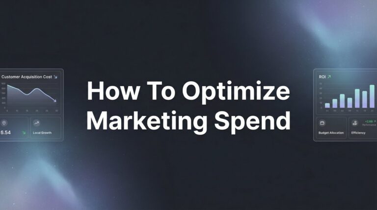 How to Optimize Marketing Spend: A 6-Step Framework for Maximum ROI