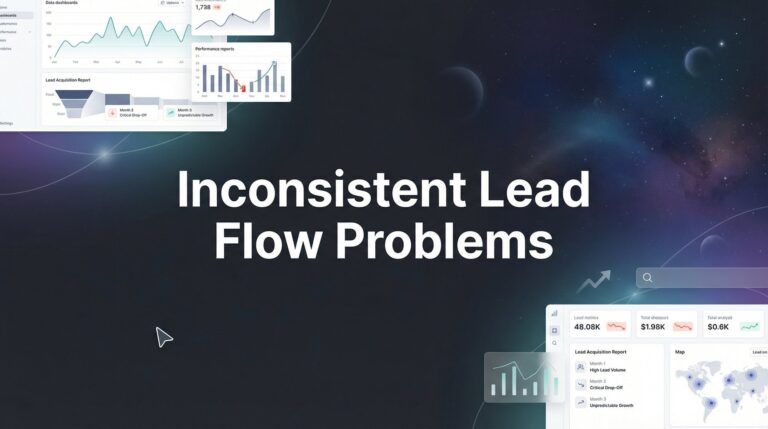 Inconsistent Lead Flow Problems: Why Your Pipeline Runs Hot and Cold (And How to Fix It)