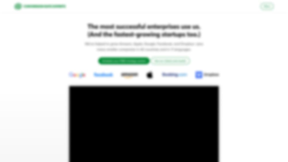 Screenshot of Conversion Rate Experts website