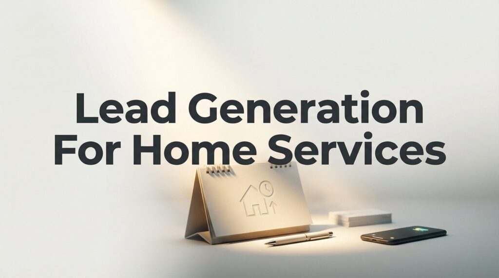 How to Build a Lead Generation System for Home Services That Actually Fills Your Calendar