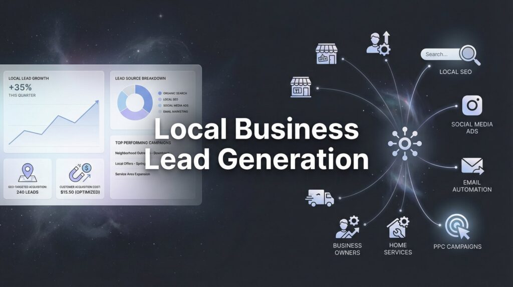 How to Generate Leads for Your Local Business: A 6-Step System That Actually Works