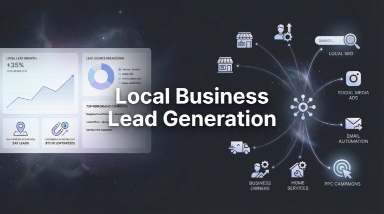 How to Generate Leads for Your Local Business: A 6-Step System That Actually Works