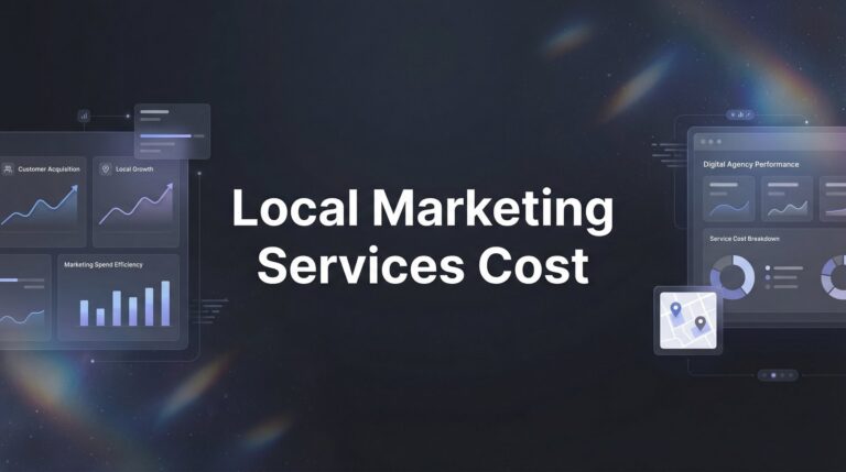 Local Marketing Services Cost: What Small Businesses Actually Pay in 2026