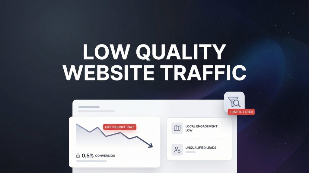 Low Quality Website Traffic: What It Is, Why It Hurts Your Business, and How to Fix It