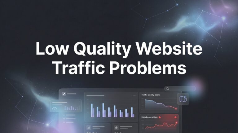 Low Quality Website Traffic Problems: Why Your Visitors Aren't Converting (And How to Fix It)