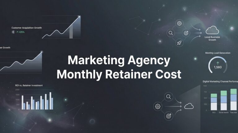 Marketing Agency Monthly Retainer Cost: What Local Businesses Actually Pay in 2026