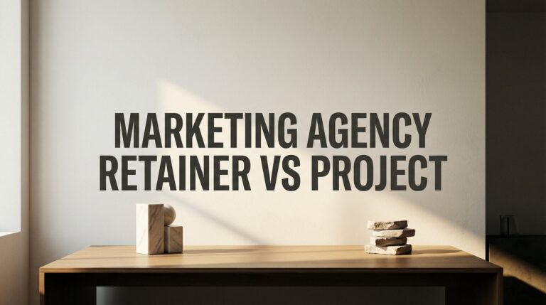 7 Smart Strategies to Choose Between Marketing Agency Retainer vs Project-Based Pricing