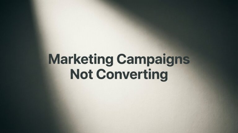 Why Your Marketing Campaigns Are Not Converting (And How to Fix Them)