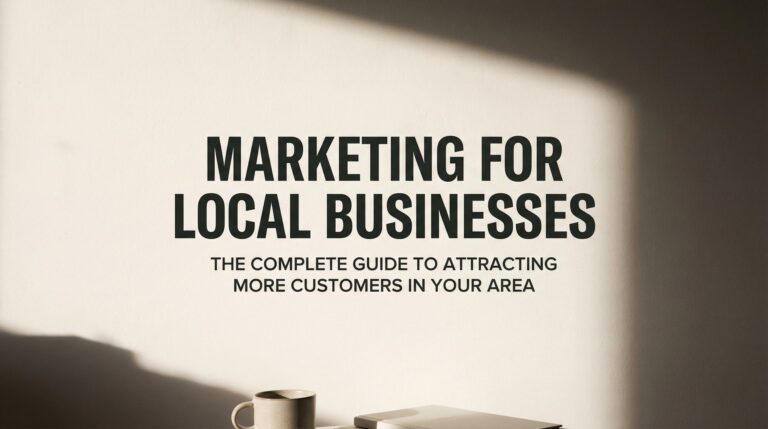 Marketing for Local Businesses: The Complete Guide to Attracting More Customers in Your Area