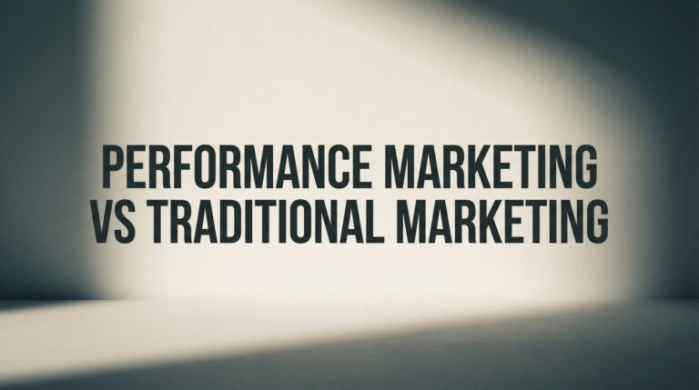 7 Proven Strategies to Choose Between Performance Marketing and Traditional Marketing for Maximum ROI