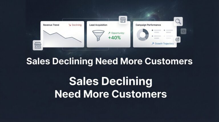 Sales Declining? Need More Customers? Here's Your Complete Recovery Playbook