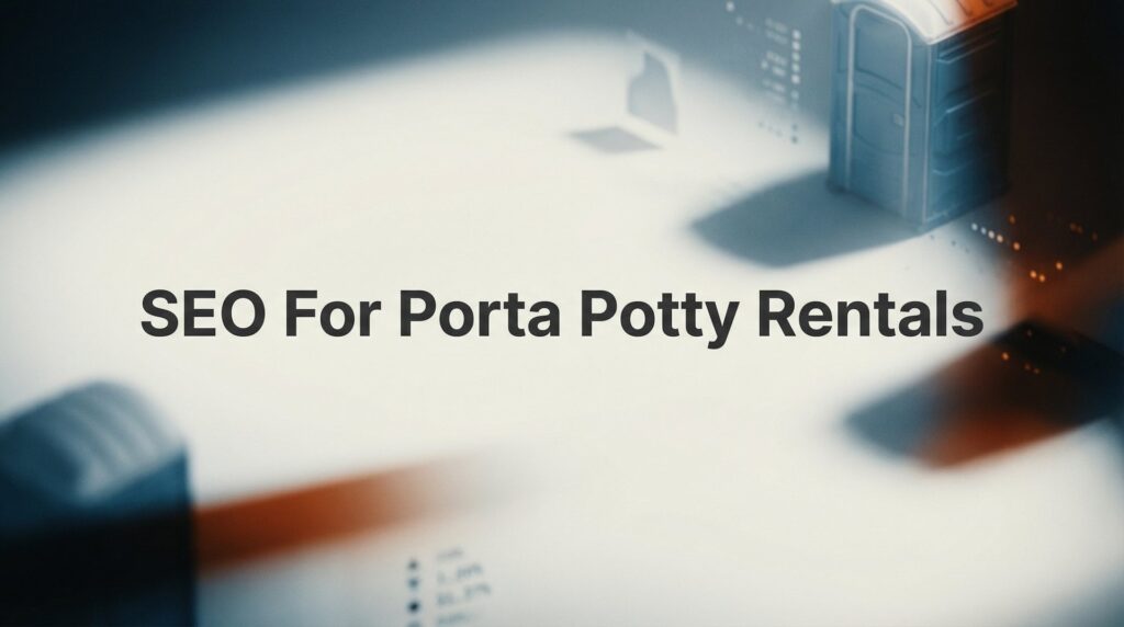 7 Proven SEO Strategies to Dominate Porta Potty Rental Search Results
