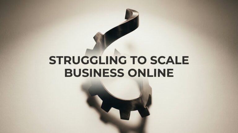 7 Proven Strategies When You're Struggling to Scale Your Business Online