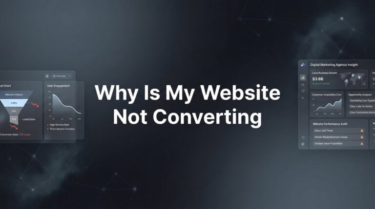 Why Is My Website Not Converting? 7 Hidden Conversion Killers (And How to Fix Them)