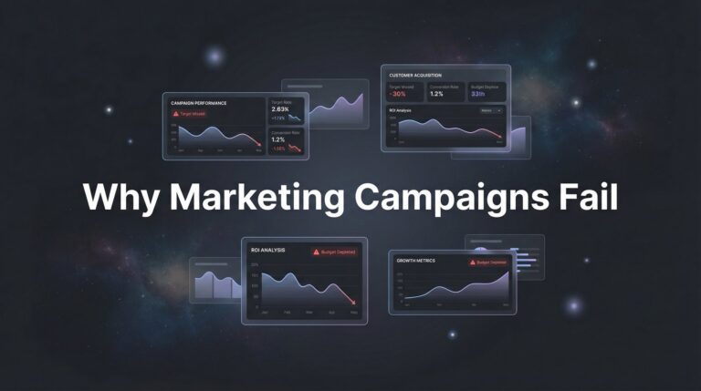 Why Marketing Campaigns Fail: 7 Critical Mistakes That Drain Your Budget