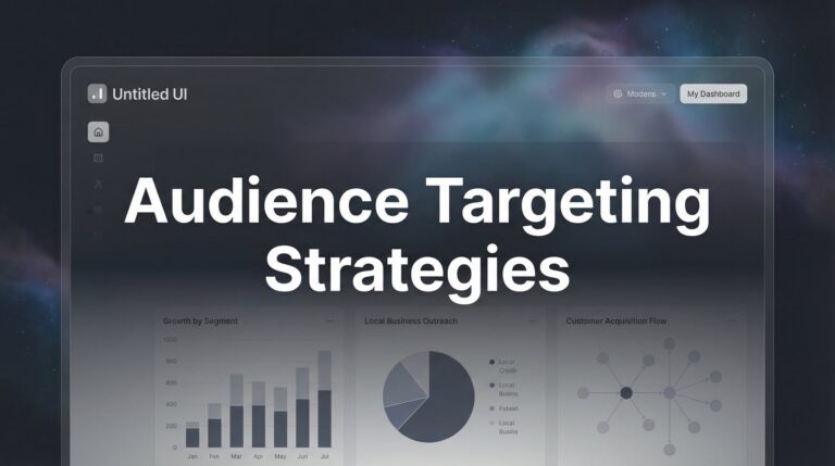 7 Proven Audience Targeting Strategies That Drive Real Leads for Local Businesses