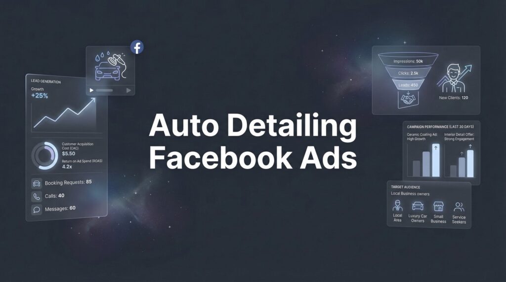 7 Proven Auto Detailing Facebook Ads Strategies That Actually Book Appointments