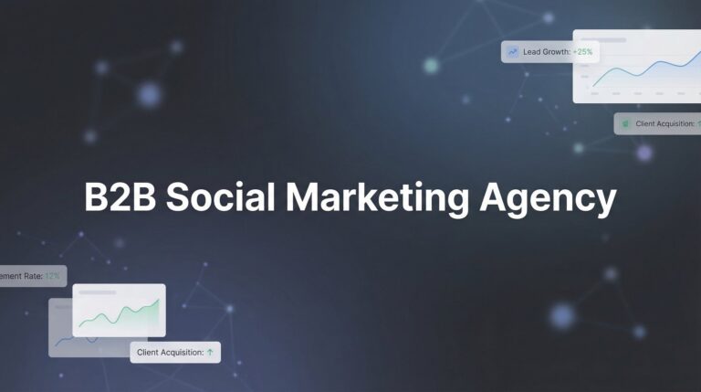 B2B Social Marketing Agency: What They Do and Why Your Business Needs One