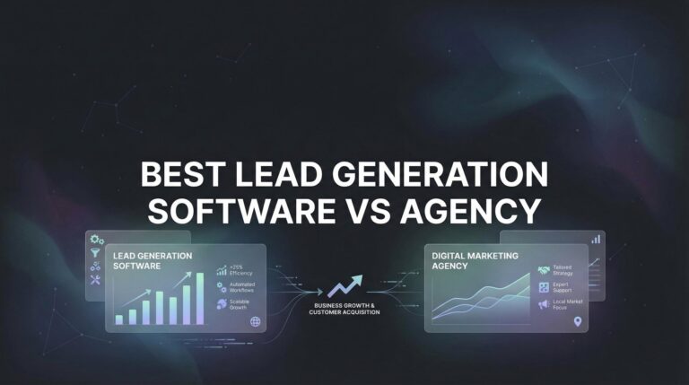 9 Best Lead Generation Software vs Agency Options for Local Businesses in 2026