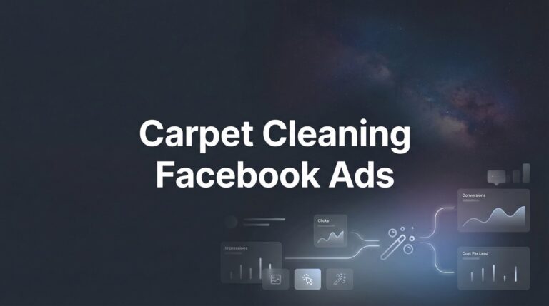 How to Create Carpet Cleaning Facebook Ads That Actually Book Jobs