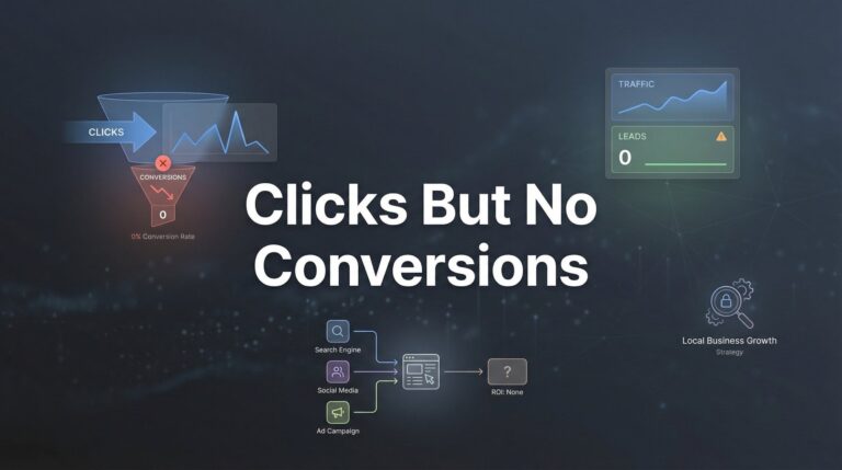 Clicks But No Conversions: Why Your Ads Get Traffic But Zero Sales (And How to Fix It)