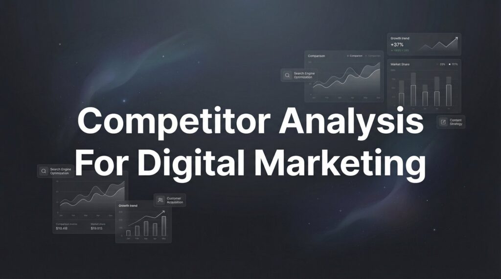 How to Conduct Competitor Analysis for Digital Marketing: A 6-Step Action Plan