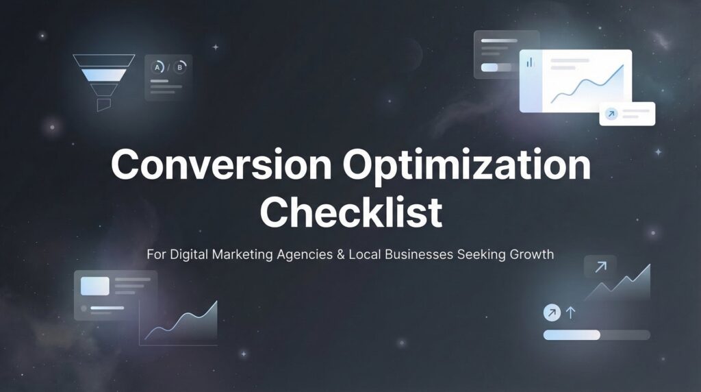 The Ultimate Conversion Optimization Checklist: 8 Proven Strategies to Turn More Visitors Into Paying Customers