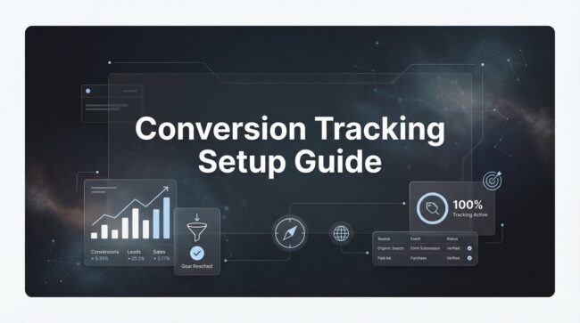 Conversion Tracking Setup Guide: Complete 2026 Tutorial