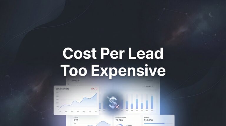 How to Fix Your Cost Per Lead When It's Too Expensive: 7 Proven Steps