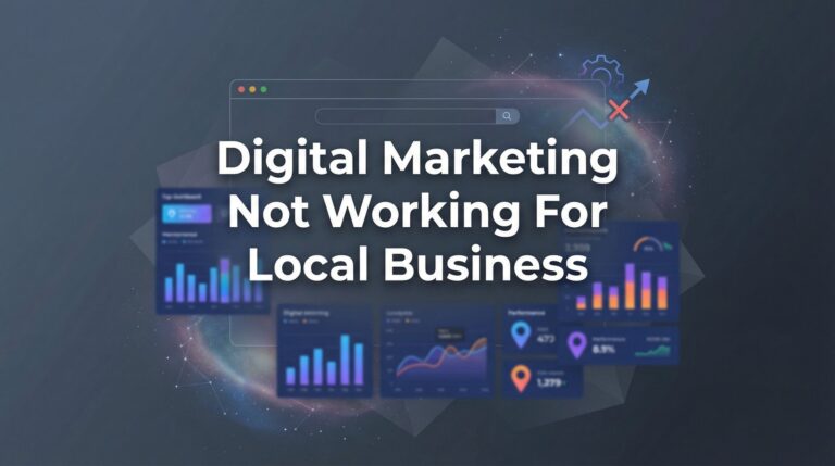 Why Digital Marketing Is Not Working for Your Local Business (And How to Fix It)