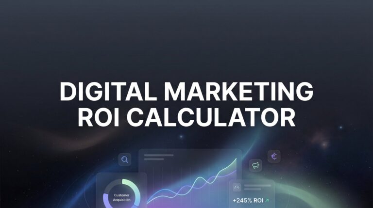How to Build a Digital Marketing ROI Calculator: A Step-by-Step Guide for Local Businesses