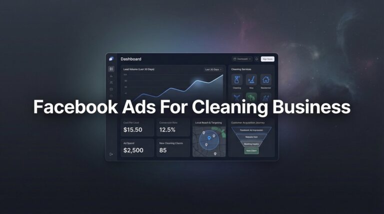 7 Proven Facebook Ads Strategies to Fill Your Cleaning Business Calendar