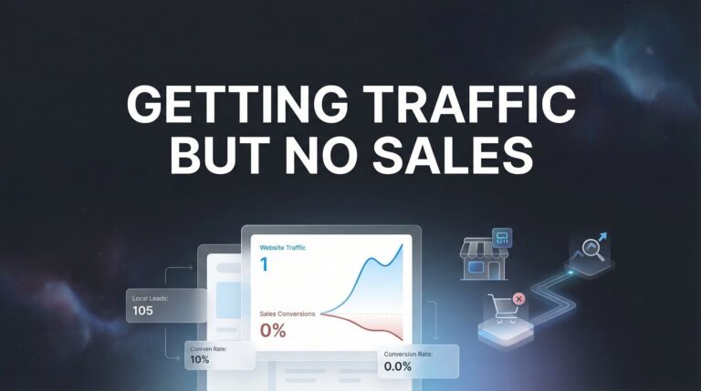 How to Fix Getting Traffic But No Sales: 7 Steps to Turn Visitors Into Customers
