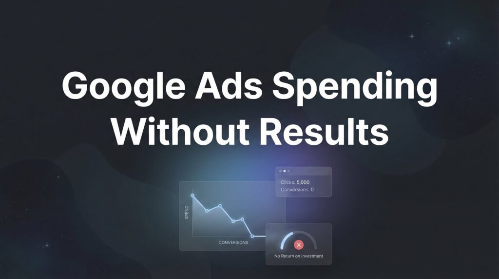 How to Fix Google Ads Spending Without Results: A 6-Step Recovery Plan