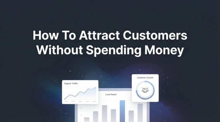 How to Attract Customers Without Spending Money: 6 Proven Steps That Actually Work