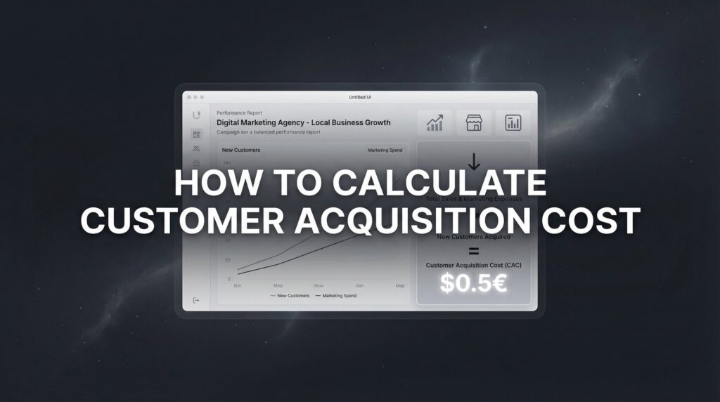 How to Calculate Customer Acquisition Cost: A Step-by-Step Guide for Local Business Owners